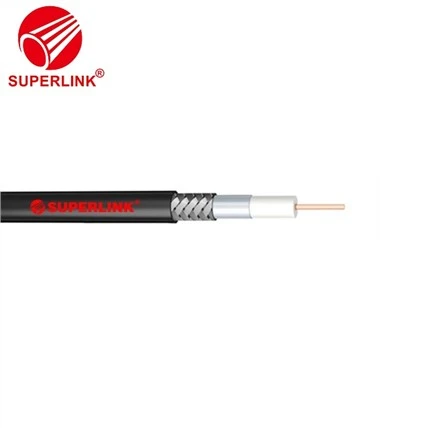 Sưởi ấm trên không ngầm 75 Ohms dây dẫn bị mắc kẹt 1.00mm cáp đồng trục CT100