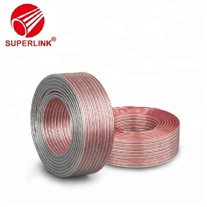 Nhà sản xuất dây loa Nhà máy sản xuất dây âm thanh đồng đóng hộp 2 lõi cho buổi hòa nhạc Rạp hát tại nhà Audiophile