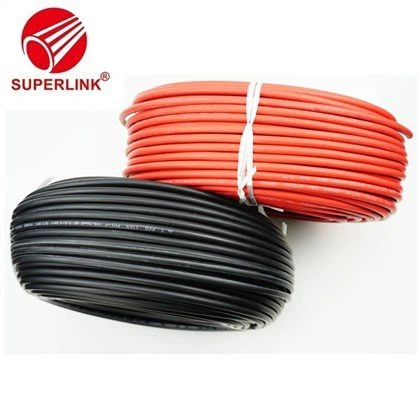 Cáp PV 6mm2 Mô-đun năng lượng mặt trời Áo khoác XLPE 1.5kv